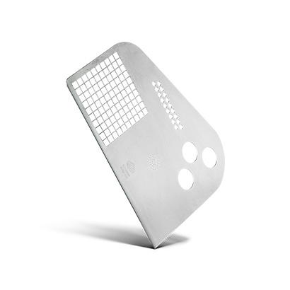 Component for coffee machine made with sheet laser cutting system
